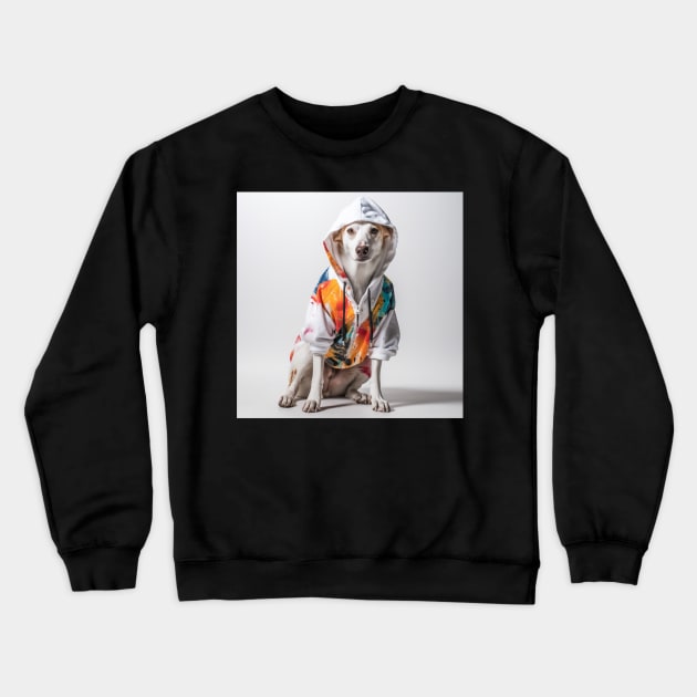 Doggy doing Graffitti Crewneck Sweatshirt by NatashaCuteShop